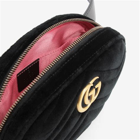 gucci velvet bum bag|gucci velvet bag price.